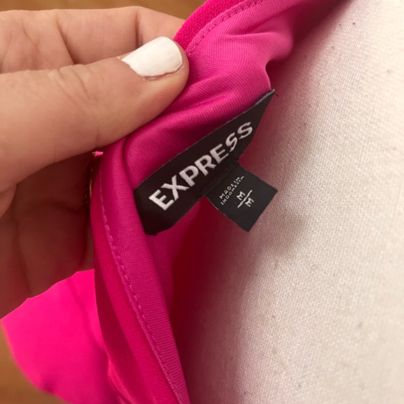 Express Pink Cocktail Dress - Picture 3 of 5